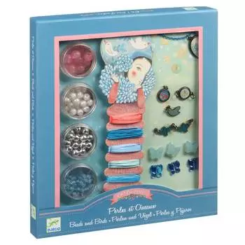 DJECO Набор для творчества "Бусины и бабочки"