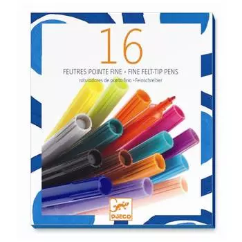 DJECO Набор маркеров, 16 шт
