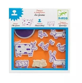 DJECO Набор штампов "Ферма"