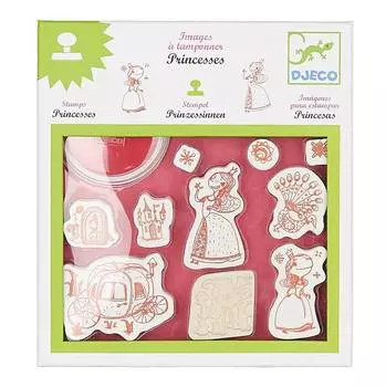 DJECO Набор штампов "Принцессы"