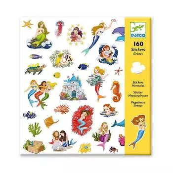 DJECO Наклейки "Русалочки"