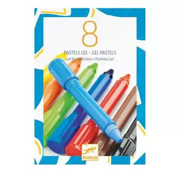 Djeco Пастельные маркеры, классика