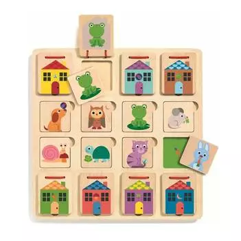 DJECO Пазл-вкладка "Кабанимо"