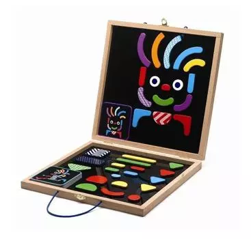 Djeco "Гео человечки" - детская развивающая магнитная игра