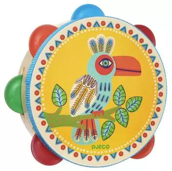 DJECO "Тамбурин 06005" - музыкальный инструмент