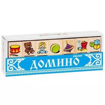ТОМИК настольная игра Домино, 5555-3