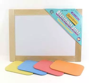 Доска ДЕСЯТОЕ КОРОЛЕВСТВО 02700 Магнитная мозаика (магнитно-маркерно-меловая)