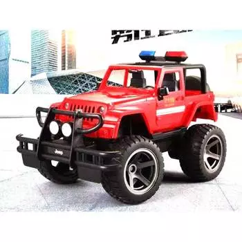 Double Eagle Радиоуправляемый джип пожарная охрана 1:12