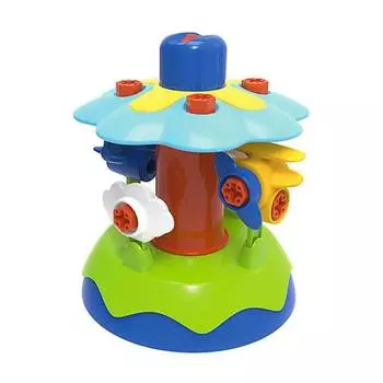 Edu-Toys Конструктор "Карусель", 44 детали