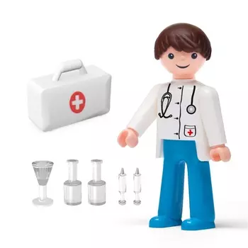 Efko Игровой набор Доктор с аксессуарами