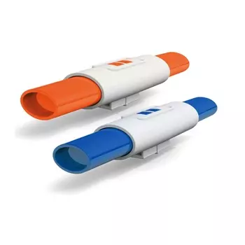 Efko Мигалки оранжевая и синяя для грузовика, 22 см