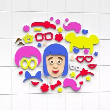 EL BASCO Набор Аква-портрет девочка