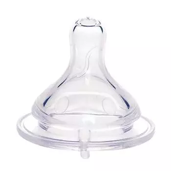 Everyday Baby Соска силиконовая антиколиковая для бутылочек, от 6 мес., 2 шт.