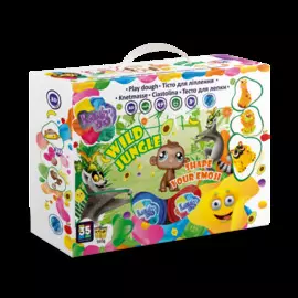 Фабрика Первых Фантазий Набор теста для лепки "Дикие Джунгли"