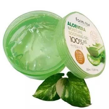FarmStay Многофункциональный смягчающий гель с экстрактом алое вера, 300 мл