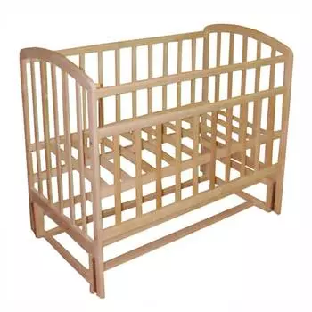 Фея Детская кровать 312, продольный маятник, медовый