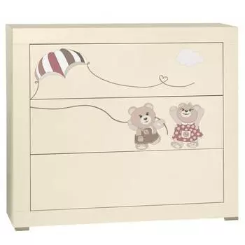 FERETTI Комод пеленальный Bagnetto "Fabienne et Mathieu", слоновая кость