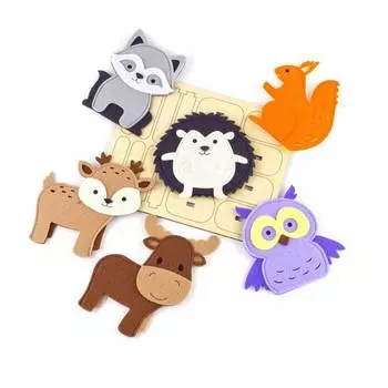 Фетров Пальчиковый театр "Лесные обитатели"