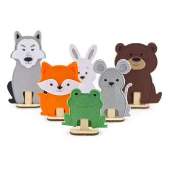 Фетров Пальчиковый театр "Теремок", герои