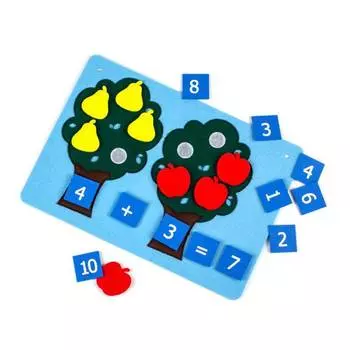 Фетров Развивающий планшет "Два дерева"