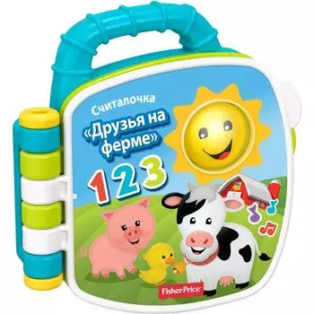 Fisher-Price "Музыкальная книжка - Учим животных" - интерактивная книга
