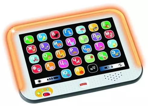 FISHER-PRICE "Смейся и учись" - Обучающий планшет с технологией Smart Stages