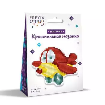 Фрея Кристальная мозаика "Магнит. Самолетик"