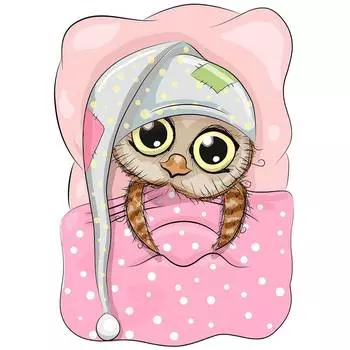 Фрея Набор для раскрашивания по номерам "Сладких снов" №13, 20x30 см