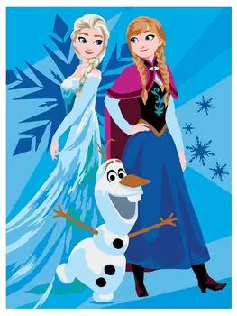 Фрея Набор для раскрашивания по номерам "Сказочные герои" №02, 30x40 см