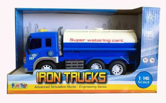 FUN TOY Машина пластиковая Грузовик с цистерной, 44404/4