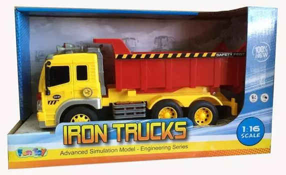 FUN TOY Машина пластиковая Грузовик самосвал 44404/12