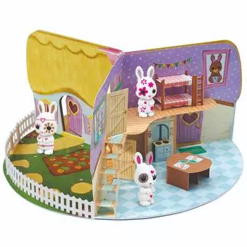 Фуззики Игровой набор "Книжка-домик"