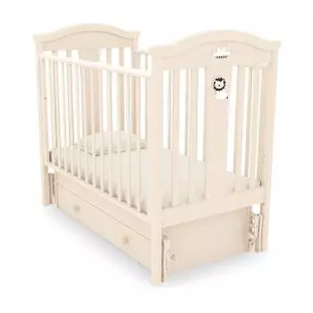 GANDYLYAN Кровать детская К-2002-29м "Даниэль", маятник универсальный, слоновая кость
