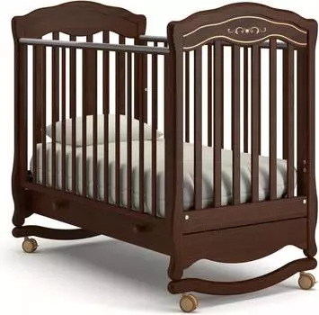 GANDYLYAN Кровать детская К-2003-2 "Шарлотта" Люкс, орех