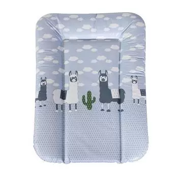 Geuther Матрас для пеленания 52х75, 14, серый с ламами