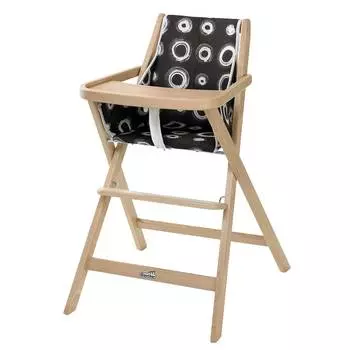Geuther Складной детский стул для кормления Traveller, натуральный