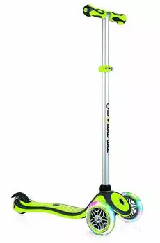 GLOBBER Самокат 442-106-2 PRIMO PLUS LIGHTS, Зеленый