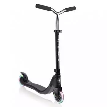 Globber Самокат Flow 125 Lights, светящиеся колёса, черный