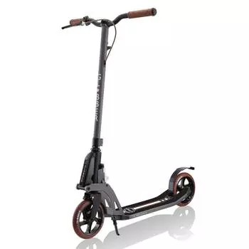 Globber Самокат One K 180 Deluxe, титаниум