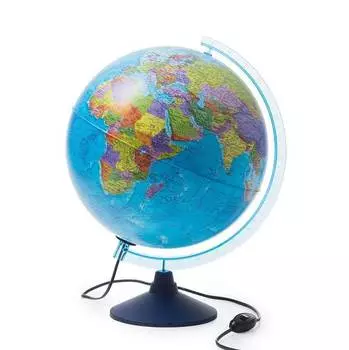 GLOBEN Глобус Земли интерактивный политический с подсветкой 320 мм с очками VR INT13200312