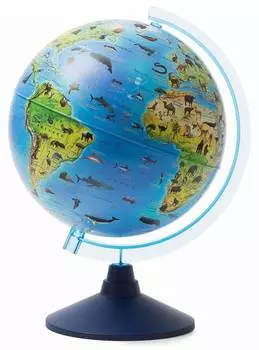 GLOBEN "Глобус Зоогеографический (Детский) Ке012500269" 25 см