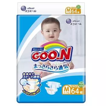 Goon Подгузники M (6-11 кг), 64 шт