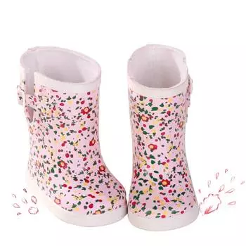 Gotz Обувь, резиновые сапоги в цветочек, 42-50 см