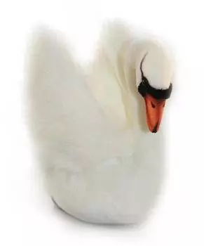 Hansa Creation "2983 Белый лебедь, 32 см"
