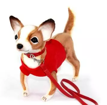 Hansa Creation "7551 Чихуахуа в красной футболке, 24 см"