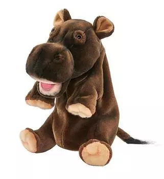 Hansa Creation "Гиппопотам, игрушка на руку, 24 см - 4037" - мягкая игрушка