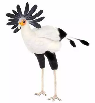 Hansa Creation "Птица-секретарь, 59 см - 7639" - мягкая игрушка