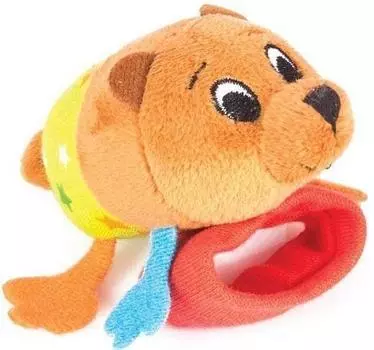 Happy Snail "Медвежонок Берни - на руку" - погремушка браслет