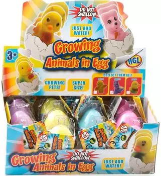 HGL "Игрушка - яйцо с кроликом, растущим в воде"