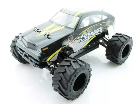 Himoto Радиоуправляемая машинка монстр-трак Crasher 4WD, 2.4G, 1/18, RTR